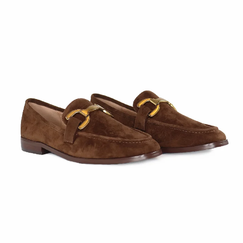 VELA LOAFER BROWN SUEDE