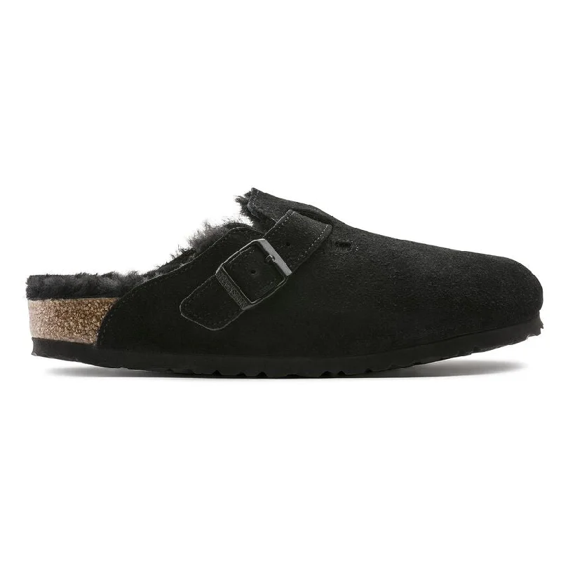 UNISEX BIRKENSTOCK BOSTON SHEARLING | BLACK