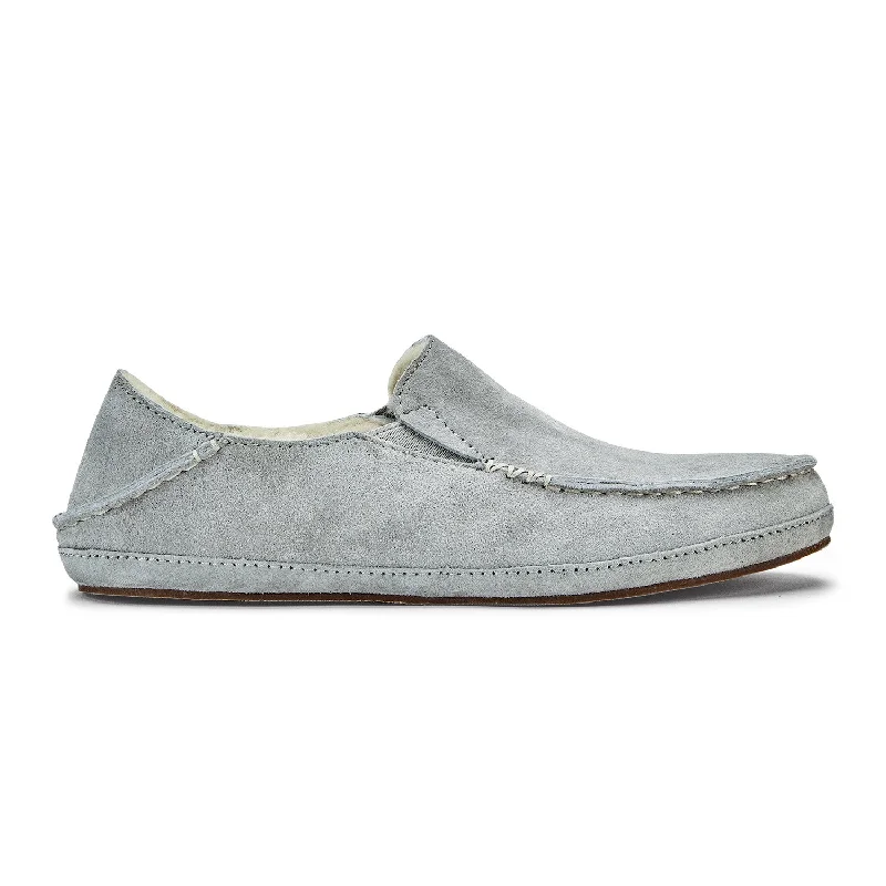 Nohea Women's Slipper in Pale Grey