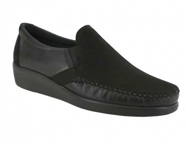 SAS Dream - Women's Slip On Shoe Charcoal (CHAR)