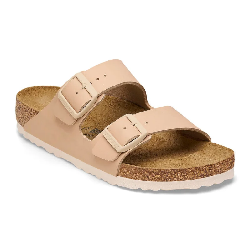 'Birkenstock' Women's Arizona Birko-Flor Sandal - New Beige