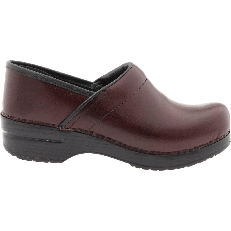 Women's Dansko Professional Clog Cordovan Cabrio Leather