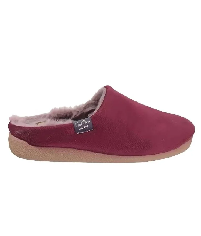 Women's Mosul Clogs In Burgundy